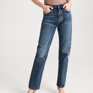 NWT AGOLDE 90s Pinch Waist High Rise Straight, size 26